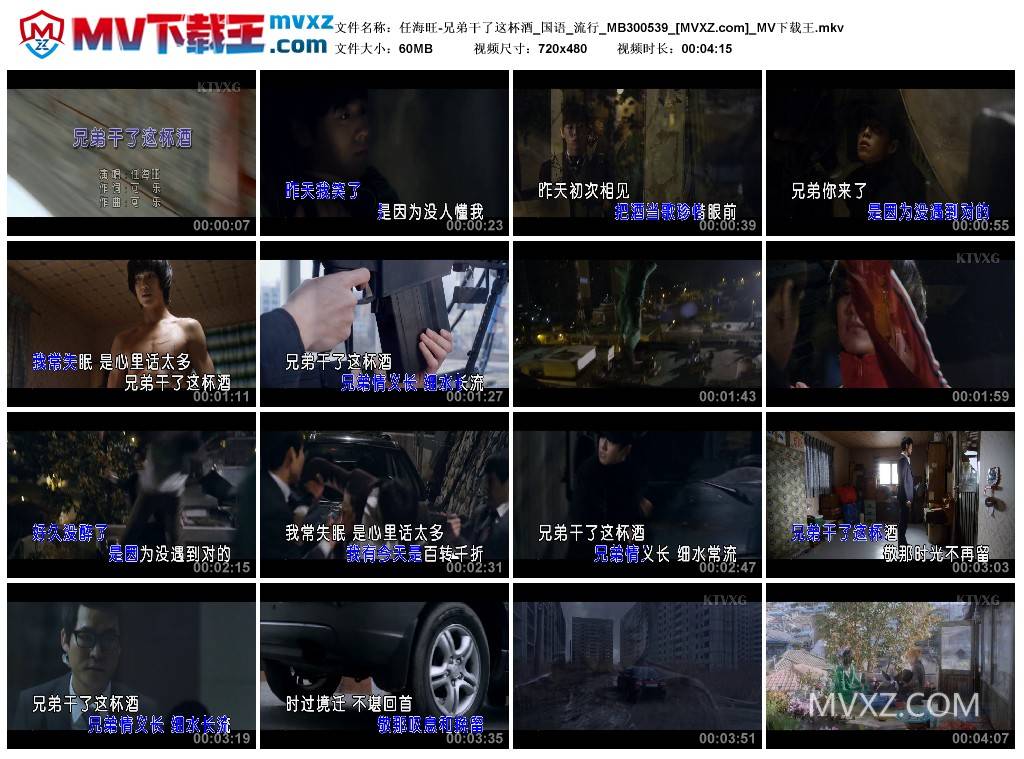 任海旺-兄弟干了这杯酒_国语_流行_MB300539